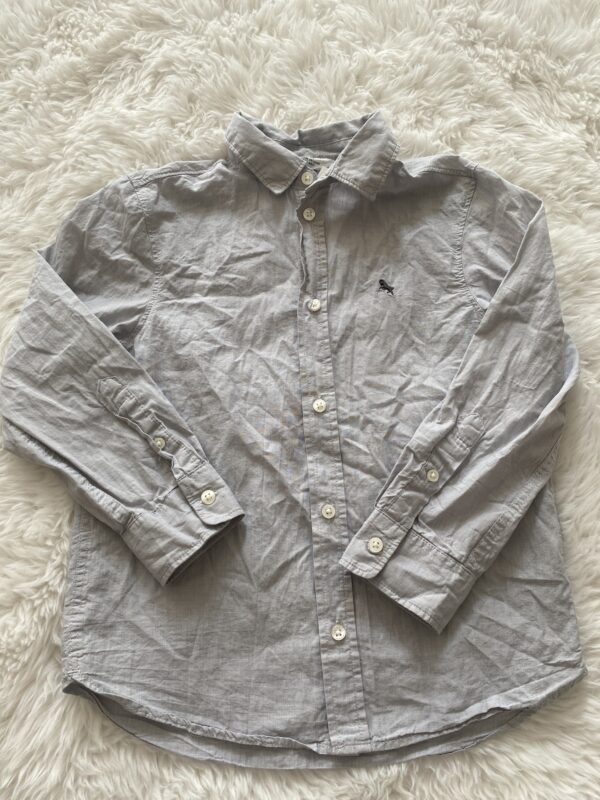 H&M Grey Shirt, 5-6Y