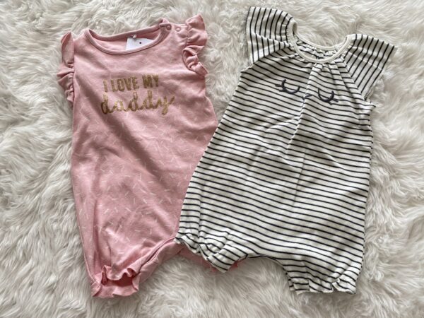 Next Set of 2 Rompers, 0-3M