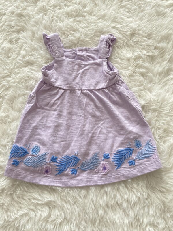 M&S Purple Dress, 3-6M