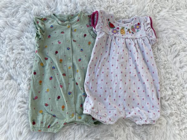 Next Set of 2 Rompers, 0-3M