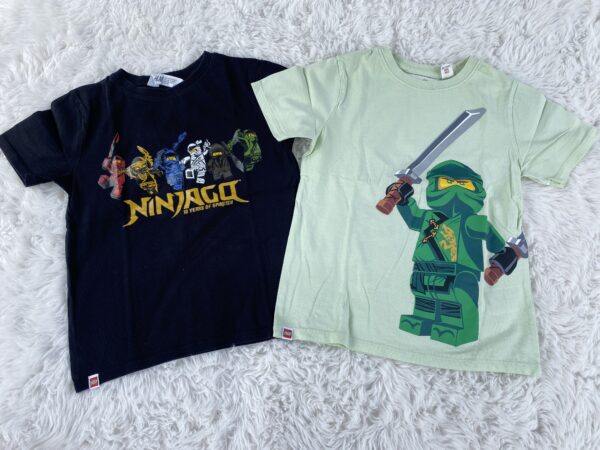H&M Set of 2 Ninjago T-Shirts, 6-8Y