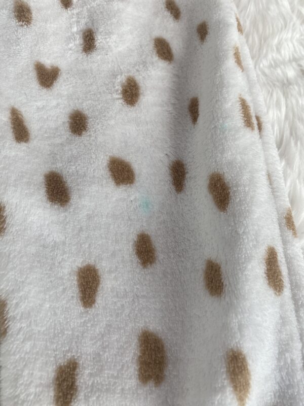 John Lewis Dog Onesie* mark on knee & bobbling on cuff, 8Y - Image 2