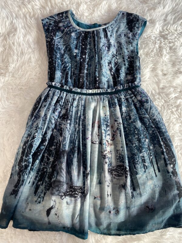 Next Snowy Woodland Dress, 6Y