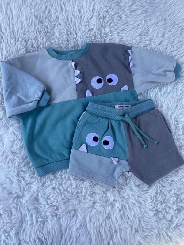 Next Monster Top & Shorts Set, 12-18M