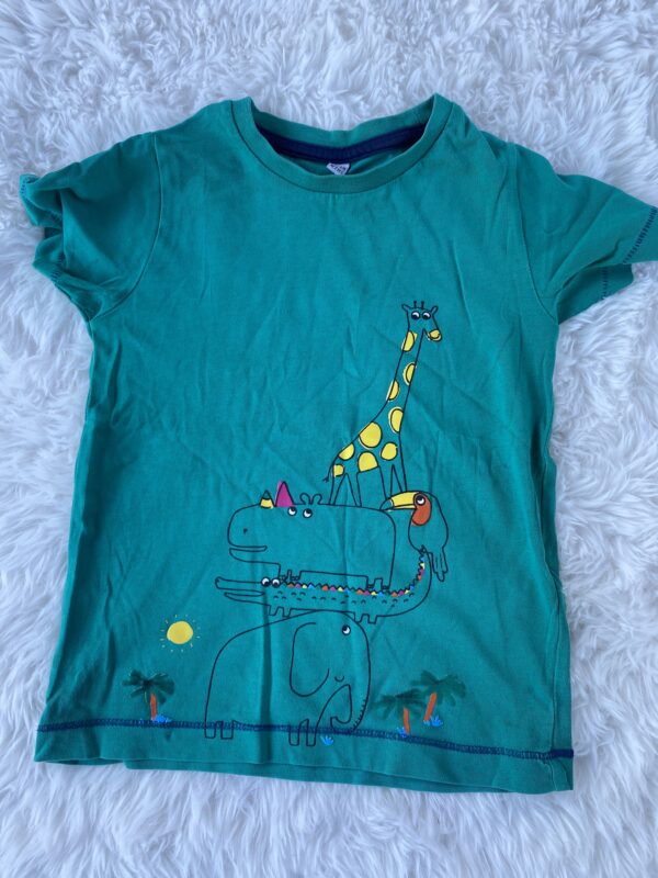 M&S Animals T-Shirt* mark on front, 12-18M