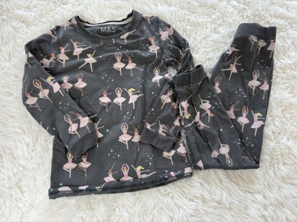 M&S Ballerina PJ Set, 3-4Y