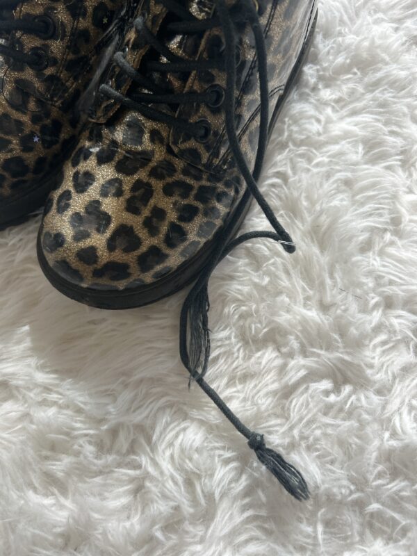 Next Leopard Boots, Size 13 *Frayed Laces - Image 2