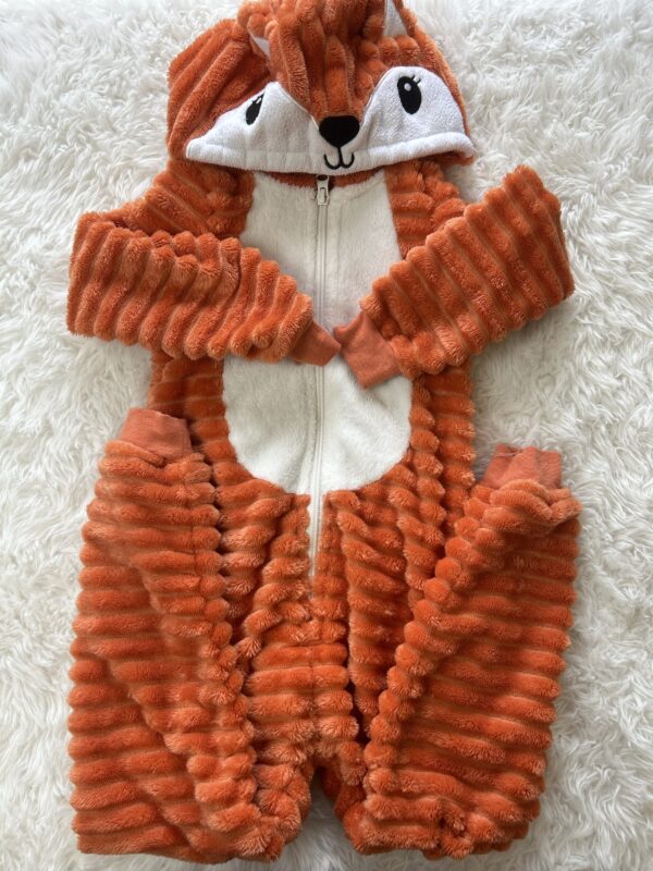 John Lewis Fox Onesie, 4Y