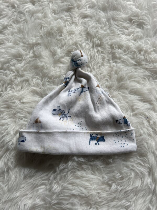 M&S Baby Hat with Dog Design, 0-6M
