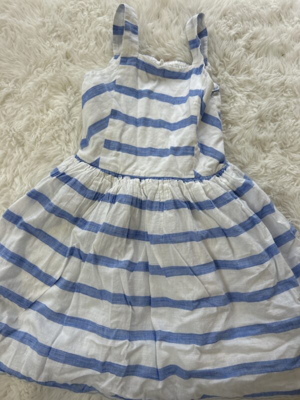 M&S Striped Layered Dress, 6-7Yrs