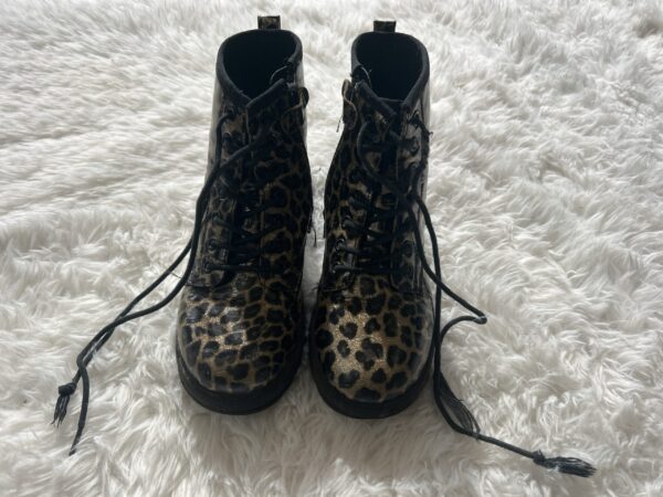 Next Leopard Boots, Size 13 *Frayed Laces