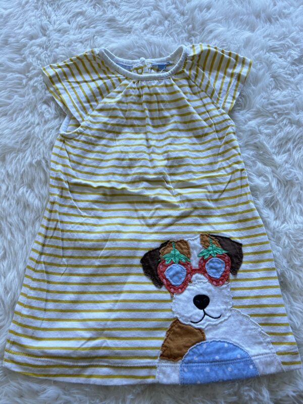 Boden Dog Dress, 6-12 Months