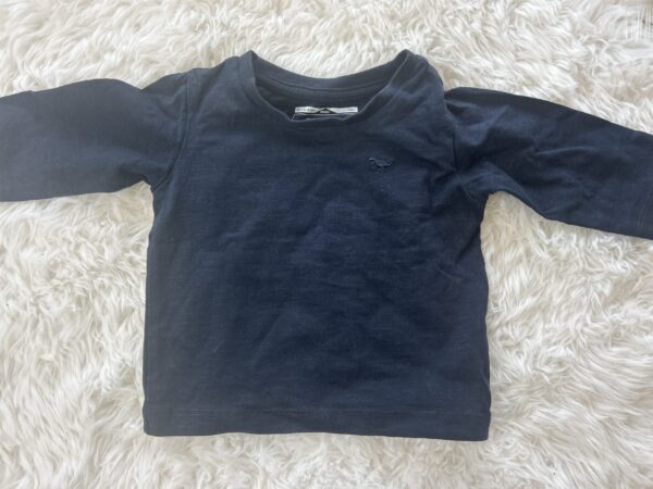 Next L/S Navy Top, 3-6M