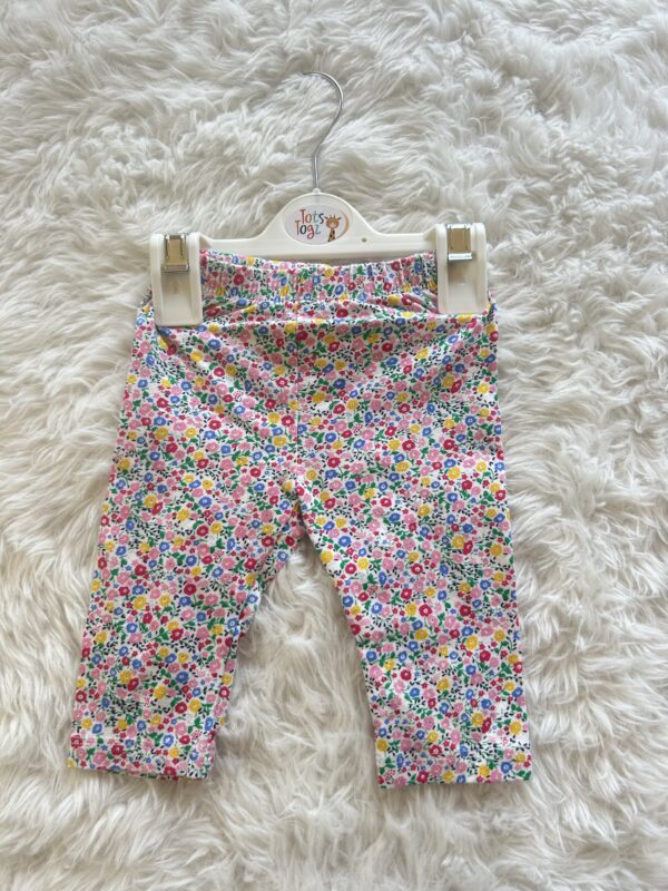 Gap Floral Leggings, 0-3M, EUC