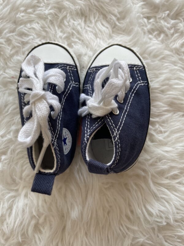 Converse Navy Trainers Size 3