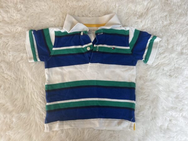 Tommy Hilfiger Shirt 18M, *small yellow mark on back