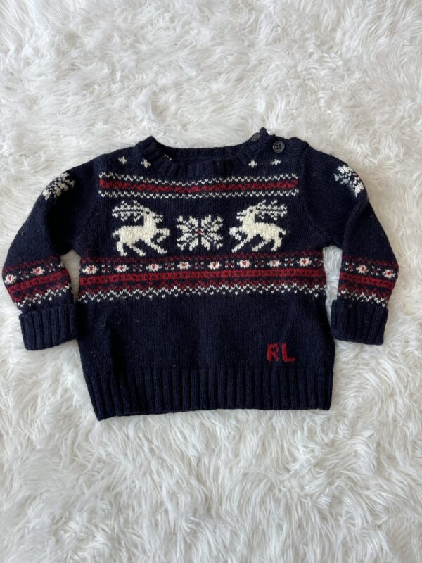 Ralph Lauren Christmas Jumper, 6M