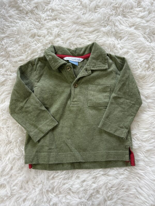 John Lewis L/S Top, 3-6M