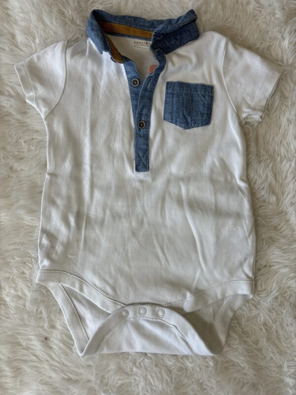 Next Collared Bodysuit, 12-18M