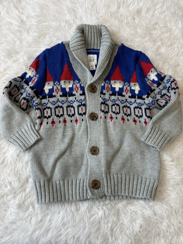 Gap Christmas Cardigan, 12-18M