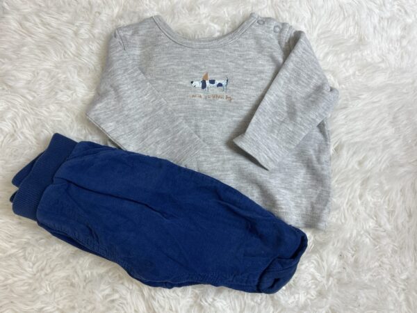 M&S Cord Trouser and Top Set , 3-6M