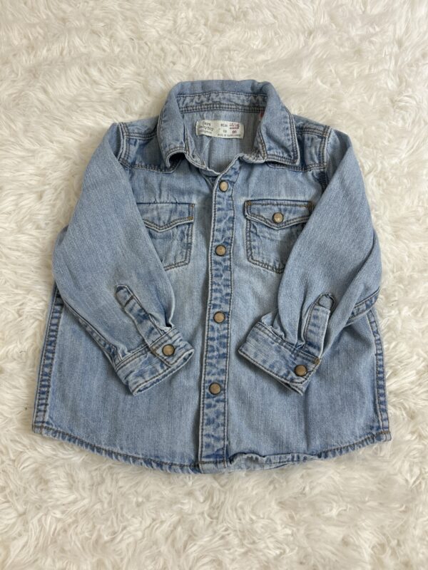 Zara Denim Shirt, 12-18M