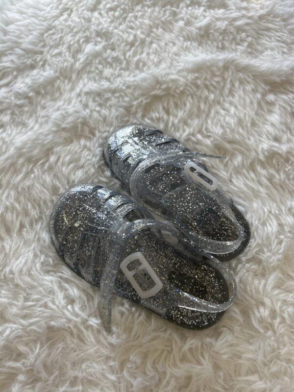 Next Glittery Jelly Sandals,Size 7