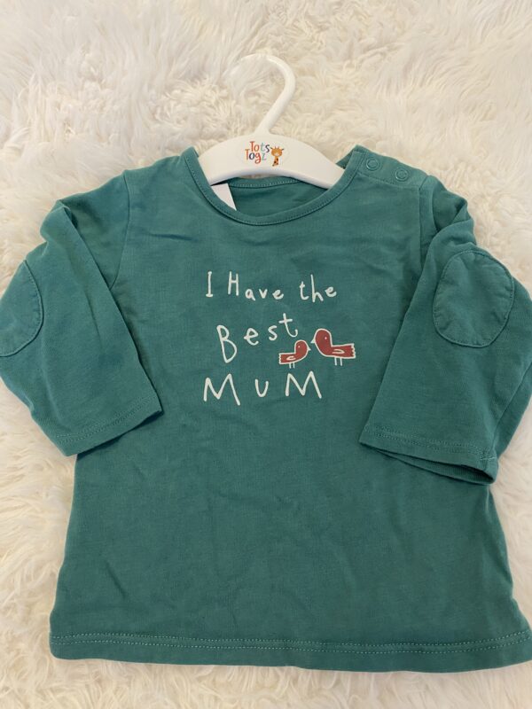 M&S Best Mum T-Shirt, 3-6M