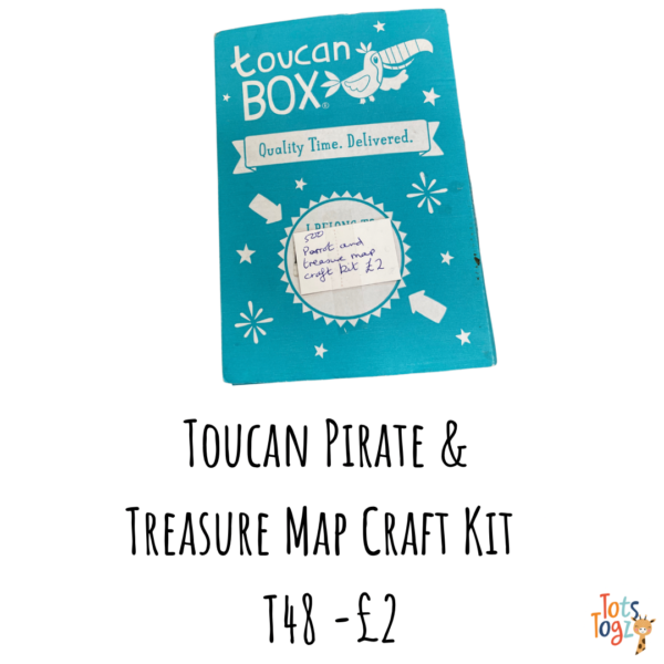 Toucan Box Pirate & Treasure Map Craft Kit