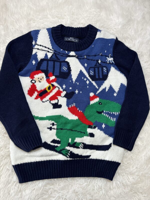 Matalan Light Up Christmas Jumper, 7Y