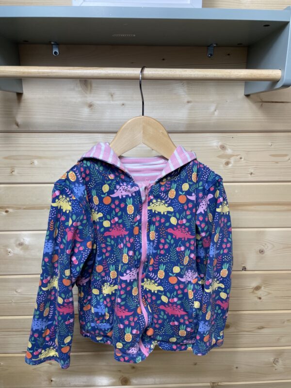 JoJo Reversible Zip Up Hoody, 3-4 Years - Image 4