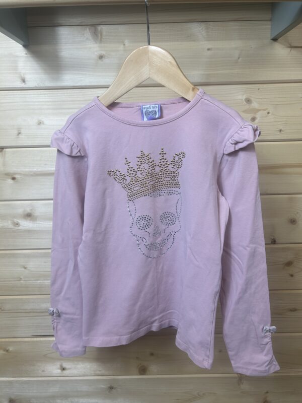 Angels face L/S Top, 6-7yrs *missing gem - Image 2