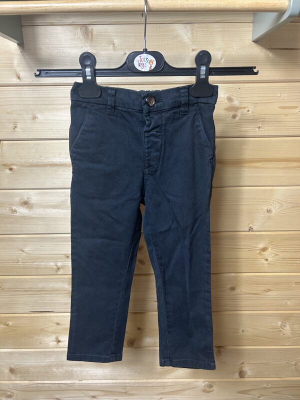 Next Navy Chinos, 18-24 Months - Image 2