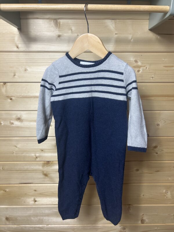 White company Romper, 6-9m - Image 2