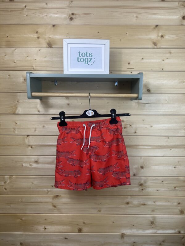 M&S Crocodile Swim Shorts, 6-7yrs