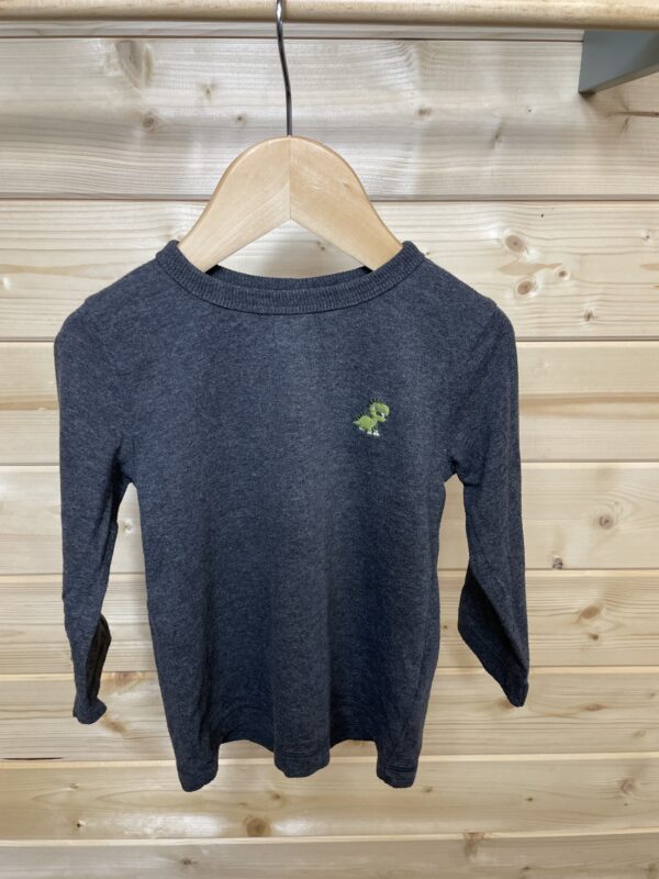 Next Long Sleeved Dinosaur T-Shirt, 12-18 Months - Image 2