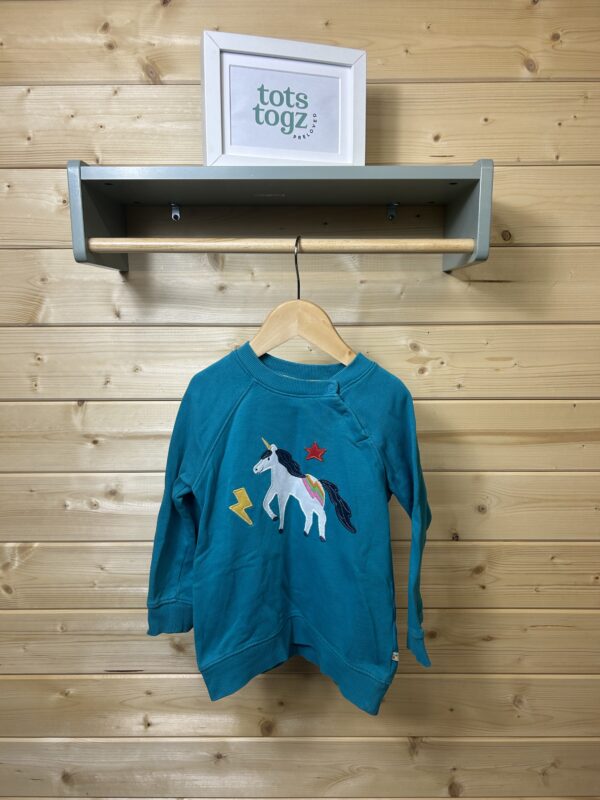 Frugi Unicorn Jumper, 3-4y