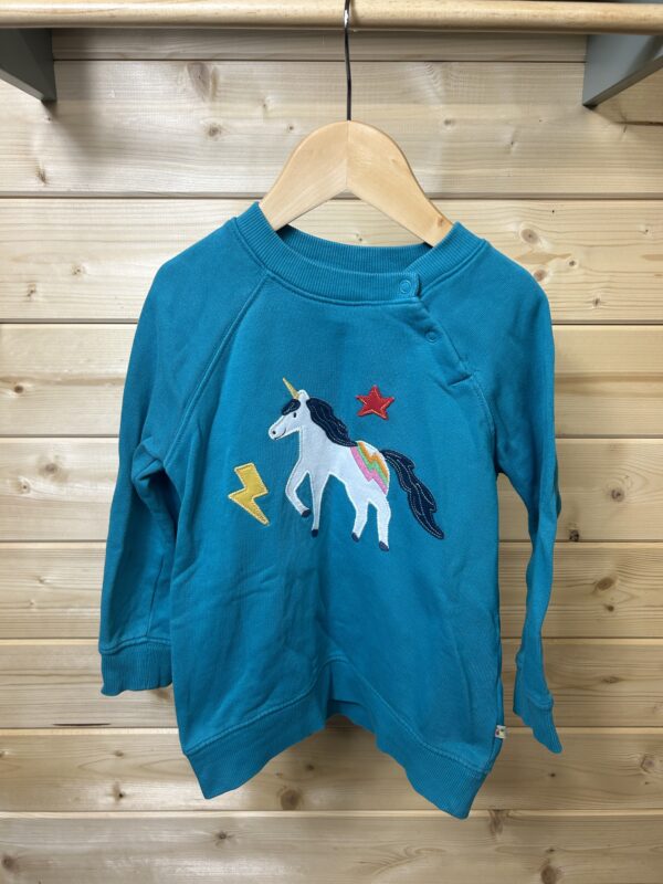 Frugi Unicorn Jumper, 3-4y - Image 2