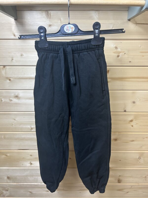 M&S Black Joggers, 5-6y *lightwear - Image 2