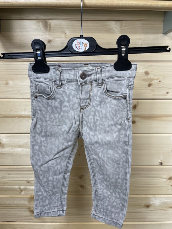 Zara Jeans, 6-9m - Image 2