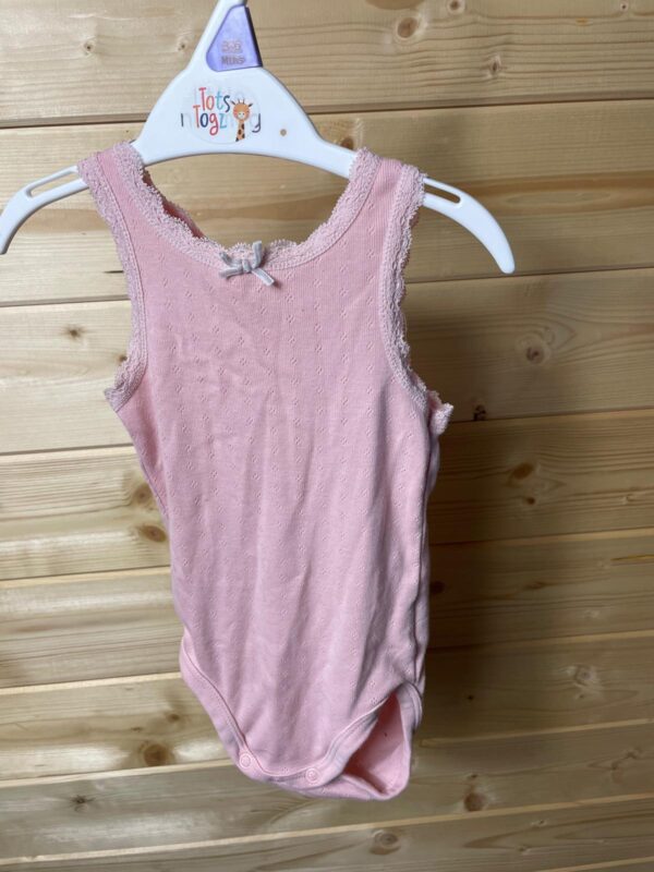 H&M Frilly Bodysuit, 4-6 Months
