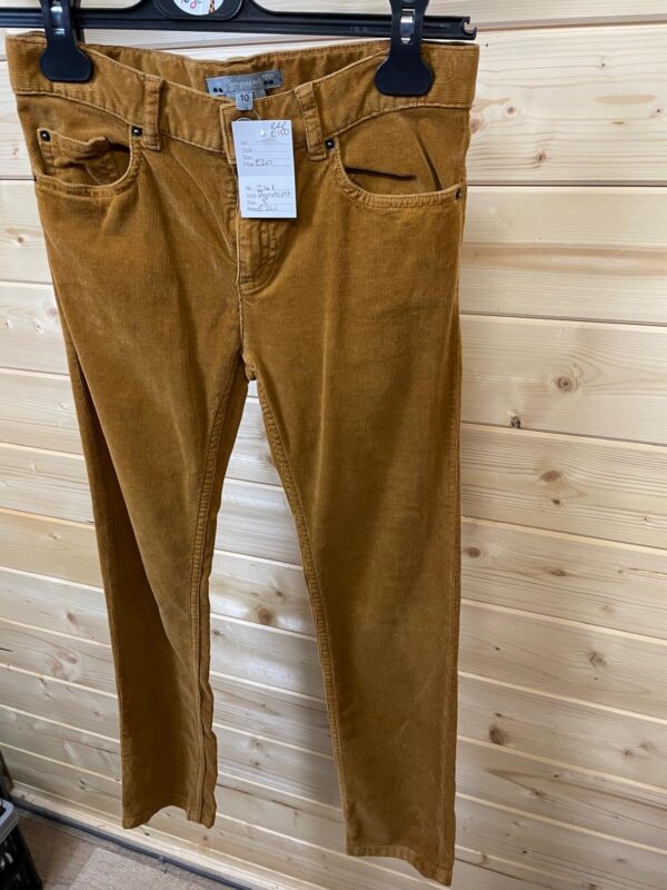 Bonpoint Mustard Cords, 10 Years RRP £150