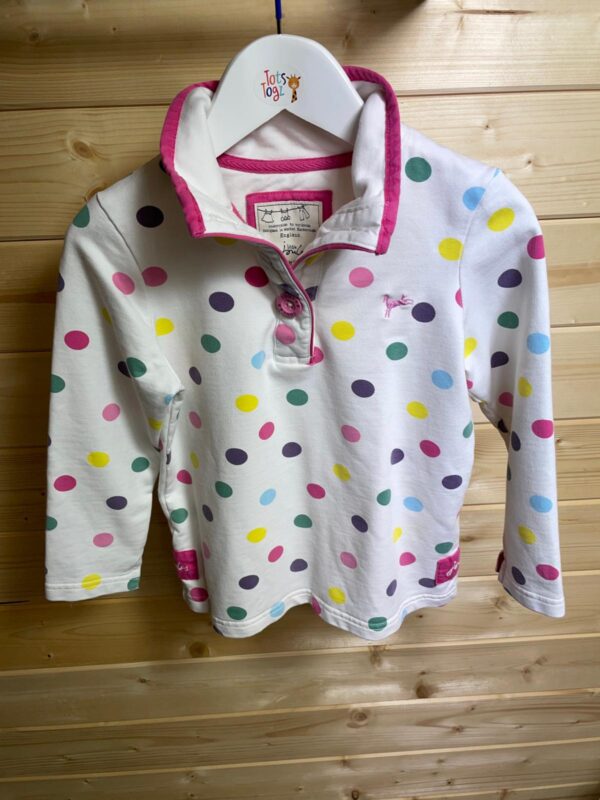 Joules Polka Dot Jumper, 5 Years