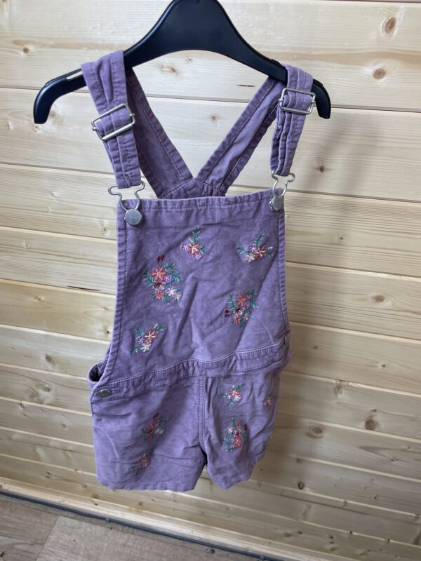 Next Short Velour Dungarees, 8 Years