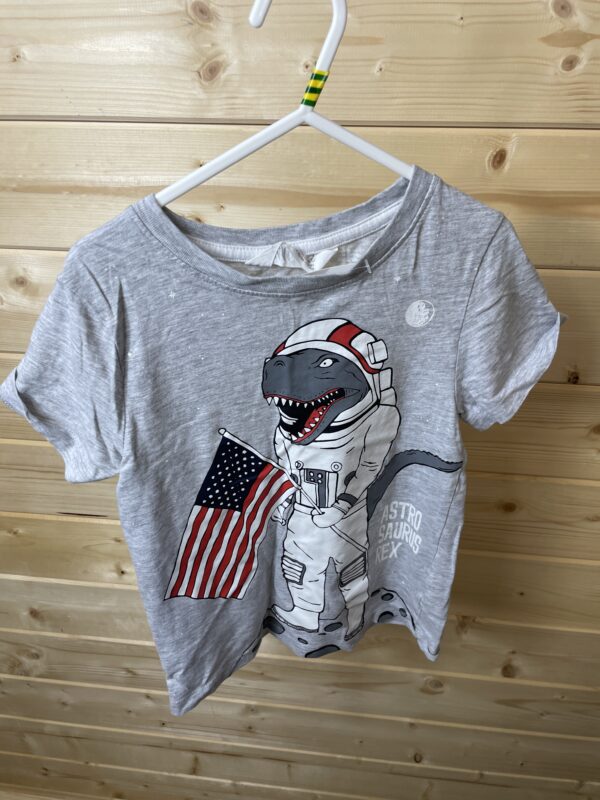 H&M Space Dinosaur T-Shirt, 4-6 Years